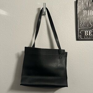 Black Square Shoulder Bag
